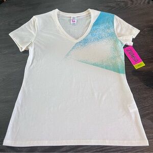 NWT Zumba Instructor V-Neck Tee Size Spicy